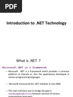 Unit-1 Intro To .Net Framework