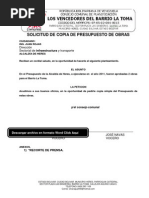 FORMATO MODELO EJEMPLO CARTA DE RESIDENCIA DEL BARRIO LA 