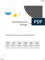 Developmental Biology: Fundamental Processes of Development