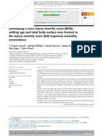 Developing a Burn Injury Severity Score