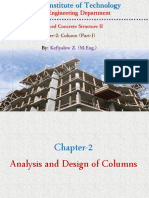 Civil Engineering Department: Reinforced Concrete Structure II