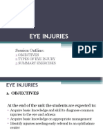 Unit 6. Ocular Trauma