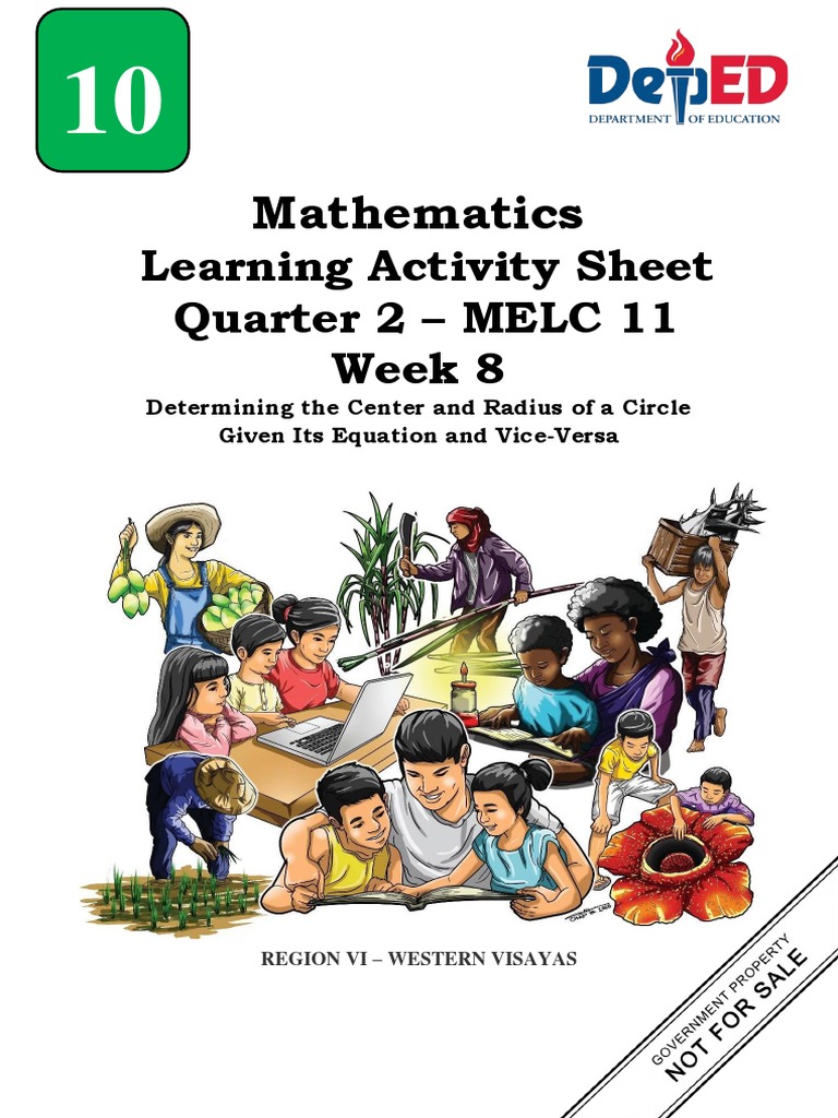 Mathematics Learning Activity Sheet Quarter 2 MELC 11 Week 8 PDF