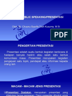 Materi 6 Tujuan Public Speaking