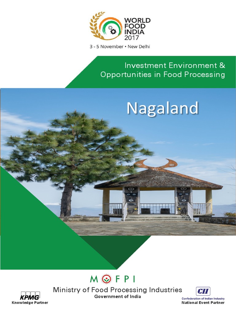 Nagaland Opportunity in Food Processing PDF Subsidy Agriculture