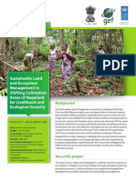 Sustainable Land & Ecosystem Management in Shifting Cultivation Areas