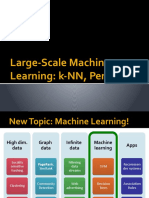 Large-Scale Machine Learning: K-NN, Perceptron