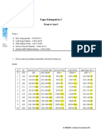 Tugas Kelompok Ke-2 Week 4/ Sesi 5: Q TC TFC TC-TVC TVC TC-TFC Avc TVC/Q Atc TC/Q MC Tcn-Tcn-1