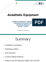 02.06.2018 - 3 - A. Kollmann Camaiora - Anesthesia Equipment