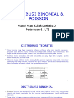 Materi-3_UTS - DISTRIBUSI BINOMIAL & POISSON