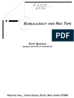 Bureaucracy and Red Tape: Barry Bozeman