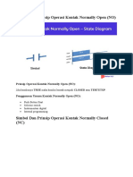 Simbol Dan Prinsip Operasi Kontak Normally Open