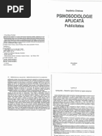 Psihologia Aplicata. Publicitatea | PDF