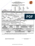 Po1 Recruitment Application Form