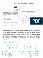 Aplicaciones de Las Ecuaciones Lineales