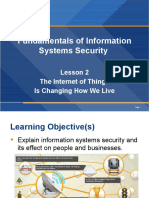 Fundamentals of Information Systems Security: Lesson 2 The Internet of Things Is Changing How We Live