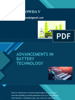 Advancements in Battery Technology