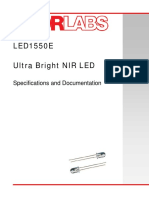 LED1550E Ultra Bright NIR LED: Specifications and Documentation