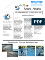 Shark Attack: Empty Pool Strange September Days