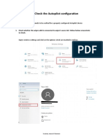 Check Autopilot Configuration