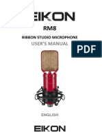 User'S Manual: Ribbon Studio Microphone