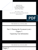 Alfaisal University 2021 Summer Session Course Name: Technical English Course Number: ENG 222 Instructor: Danny Salgado