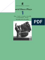 David Hare - Plays 1