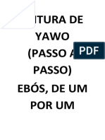 Feitura de Yawo Passo a Passo Ebos de Um