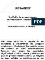 Los 8 presagios funestos de la conquista de Tenochtitlán