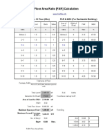 FAR Calculation For Residential Building