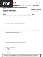 Recuperação Medidas Elétricas