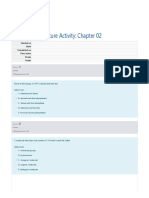 Lecture Activity: Chapter 02: Started On State Completed On Time Taken Points Grade