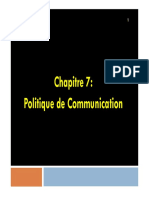 Chapitre 7 Politique de Communication (Mode de Compatibilité)