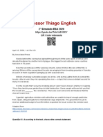 Thiago English Inglês ESA 2020 - 2 Simulado ESA 2020