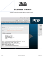 Firmware Upgrade Guide CZ