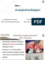 Advanced Surgical Techniques