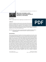 The Use of Modulated Temperature Programs in Thermal Methods