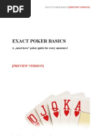 Preview Exact Poker Basics