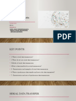 Presentation ON "Serial Data Transmission AND Synchronous Data Transfer"