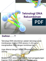 Teknologi DNA Rekombinan - 2021