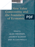 Alan Freeman, Andrew Kliman, Julian Wells (Editors) - The New Value Controversy and The Foundations of Economics-Edward Elgar Publishing (2004)