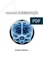 Técnicas de Memorização - Curso Rápido - 7 Páginas - Português