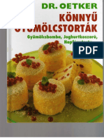 Dr.oetker - Könnyű Gyűmölcstorták