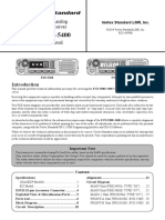 UHF Digital/Analog Mobile Transceiver Service Manual: Vertex Standard LMR, Inc