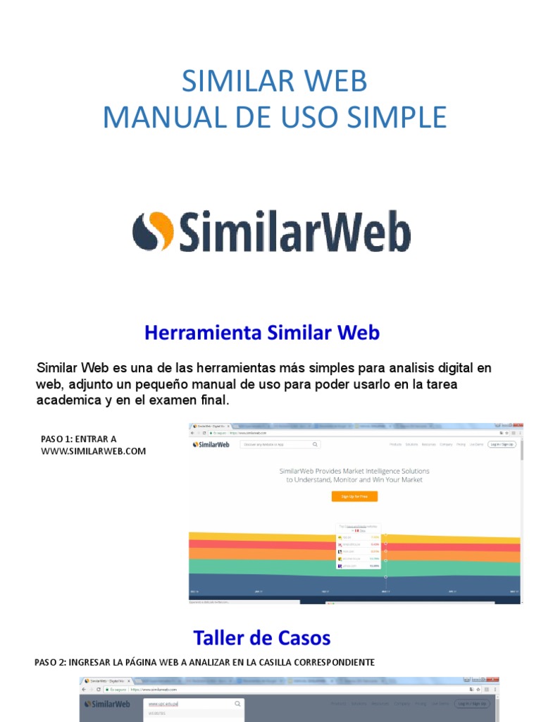 Manual Similarweb F | PDF | Red mundial | Internet y web