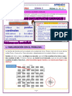 Matemática PUNTOS CARDINALES