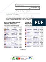 Ficha TV 20 Desporto - Recordes Estafeta