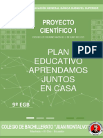 PROYECTO CIENTÍFICO 1 - 9noEGBvesp