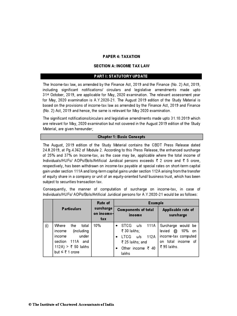 Tax RTP May 2020 | PDF | Capital Gains Tax | Income Tax