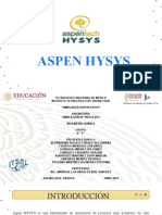 Expo Aspen Hysys
